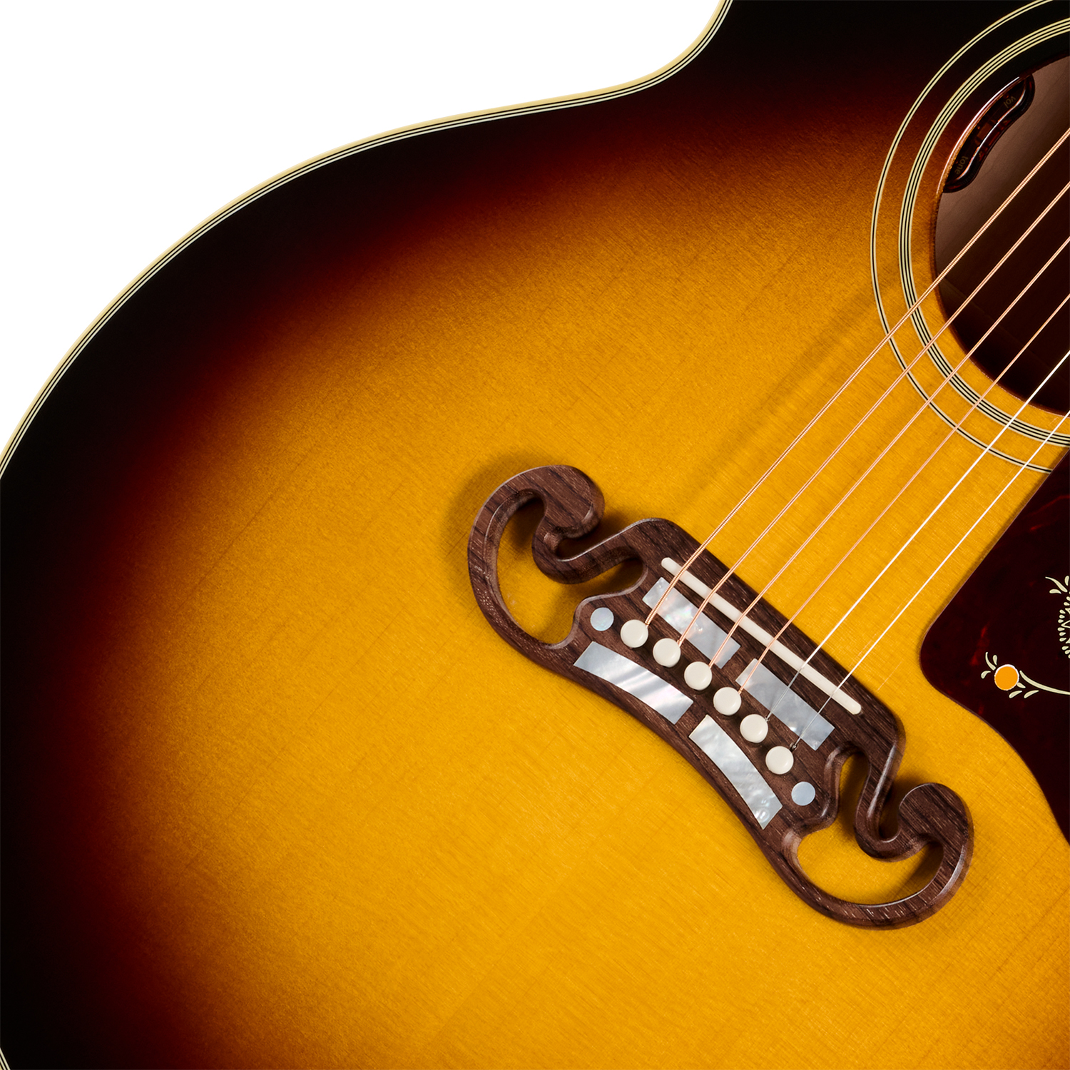 Gibson Sj200 Original (baggs Hifi Dna) Jumbo Epicea Erable Rw - Vintage Sunburst - Folk-Gitarre - Variation 3