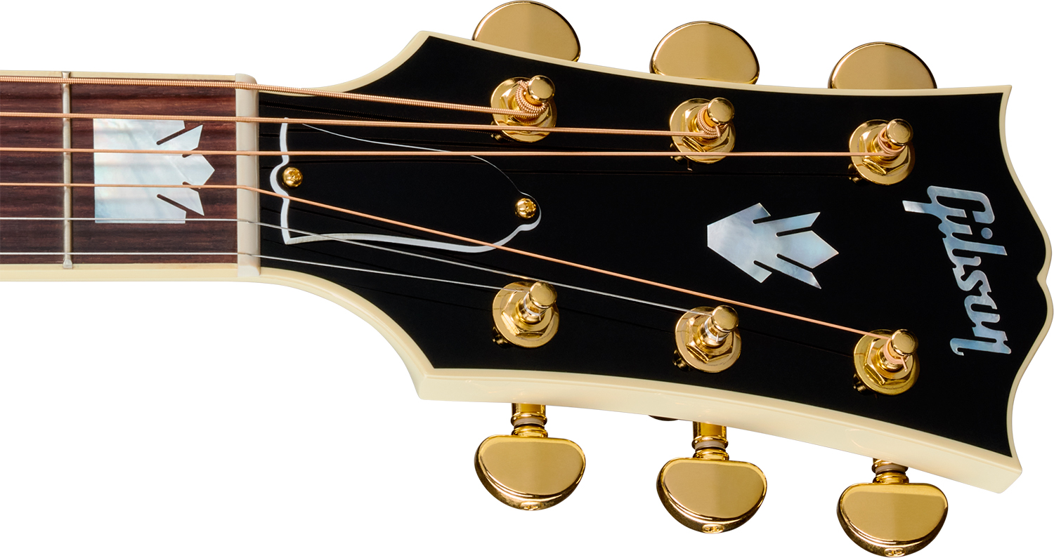 Gibson Sj200 Standard (baggs Hifi Dna) Jumbo 2026 Epicea Erable Rw - Classic White - Folk-Gitarre - Variation 2
