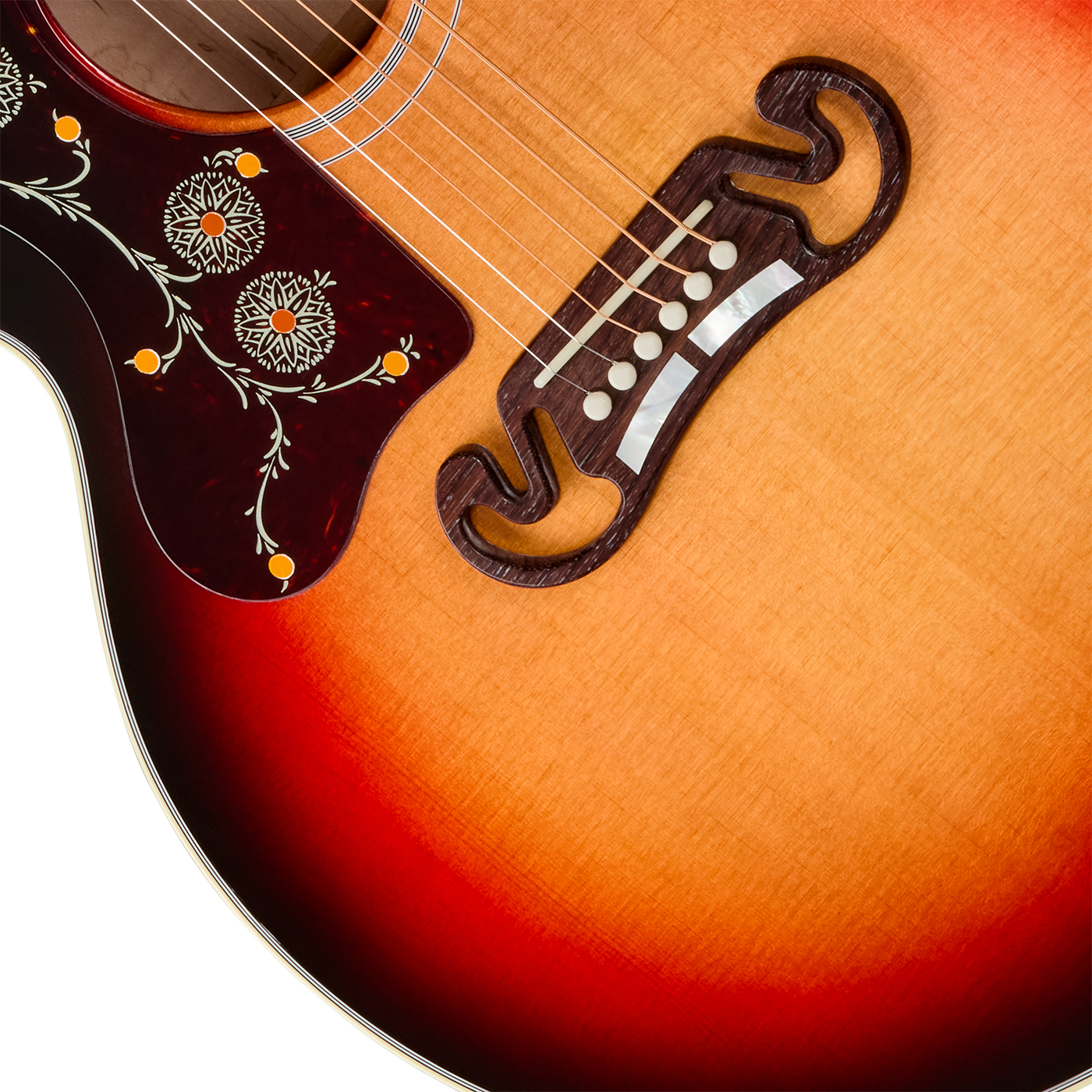 Gibson Sj200 Standard Maple Lh (baggs Hifi Dna) Jumbo Gaucher Epicea Erable Rw - Tri Burst - Folk-Gitarre - Variation 3
