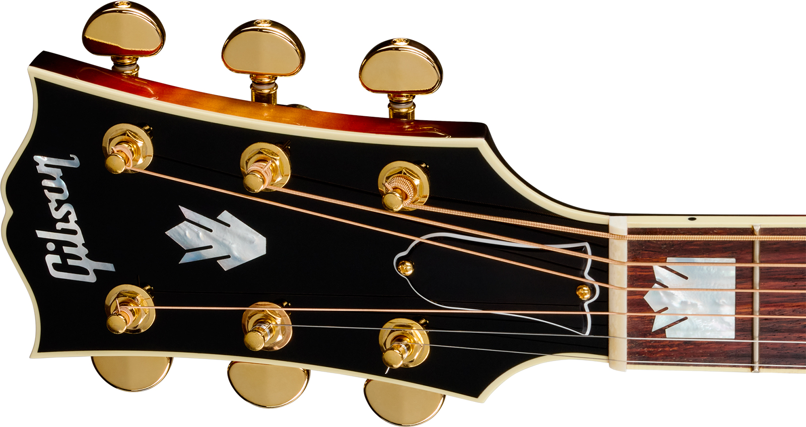 Gibson Sj200 Standard Maple Lh (baggs Hifi Dna) Jumbo Gaucher Epicea Erable Rw - Tri Burst - Folk-Gitarre - Variation 5
