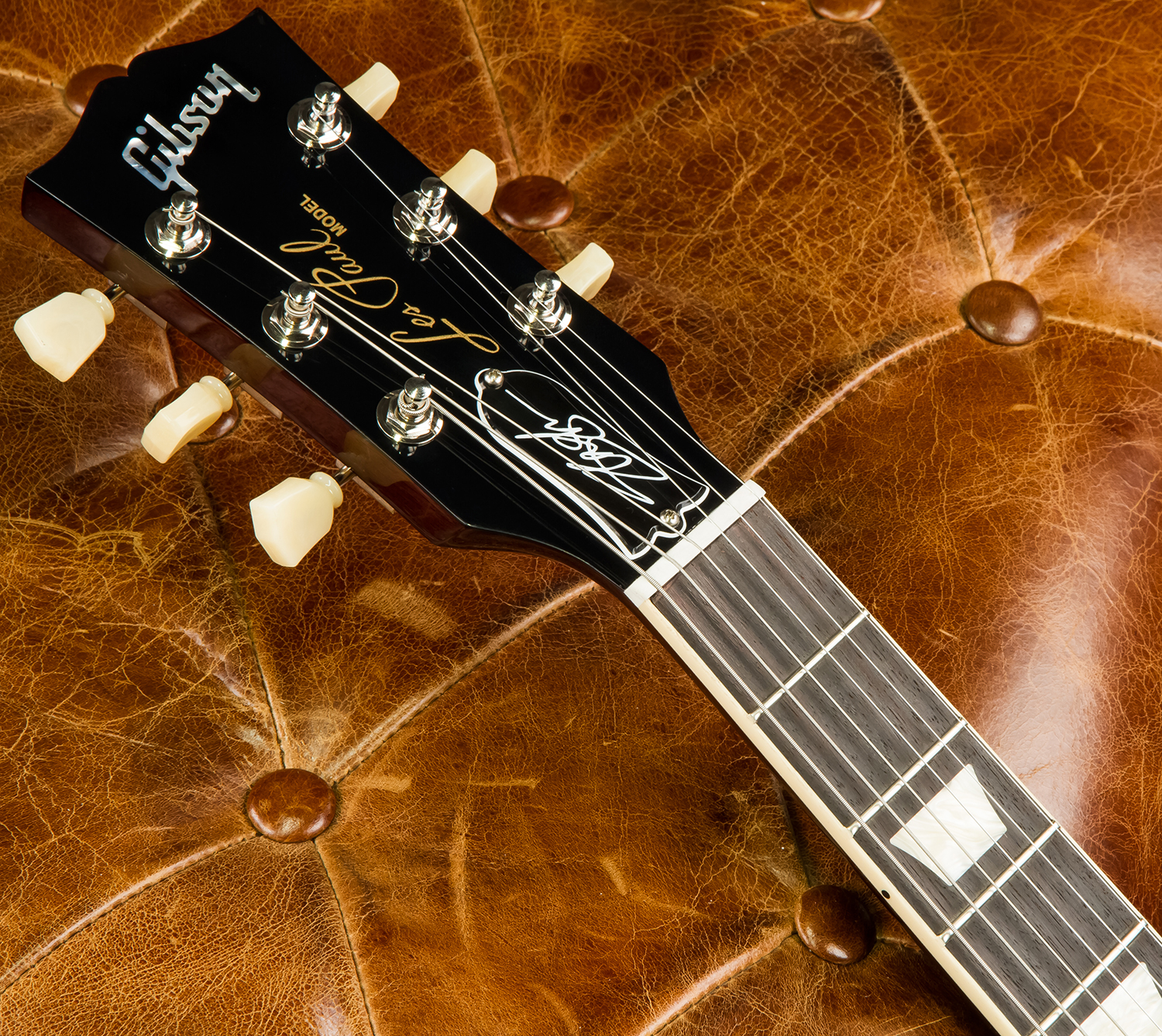 Gibson Slash Les Paul Standard 50's 2020 Original Signature Hh Ht Rw - Anaconda Burst - Single-Cut-E-Gitarre - Variation 4