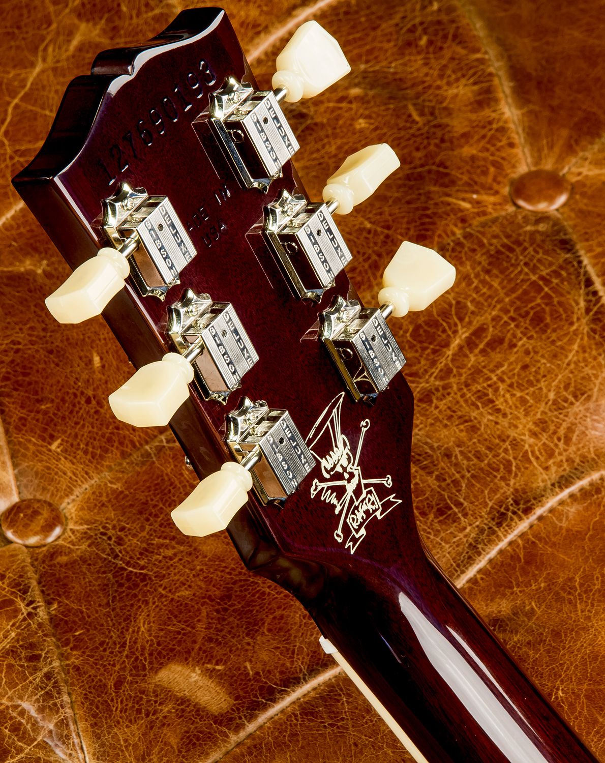 Gibson Slash Les Paul Standard 50's 2020 Original Signature Hh Ht Rw - Anaconda Burst - Single-Cut-E-Gitarre - Variation 5