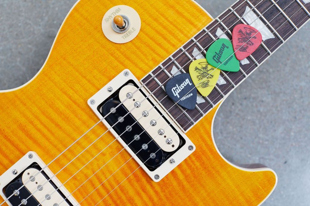 Gibson Slash Les Paul Standard 50's 2020 Original Signature 2h Ht Rw - Appetite Amber - Single-Cut-E-Gitarre - Variation 12