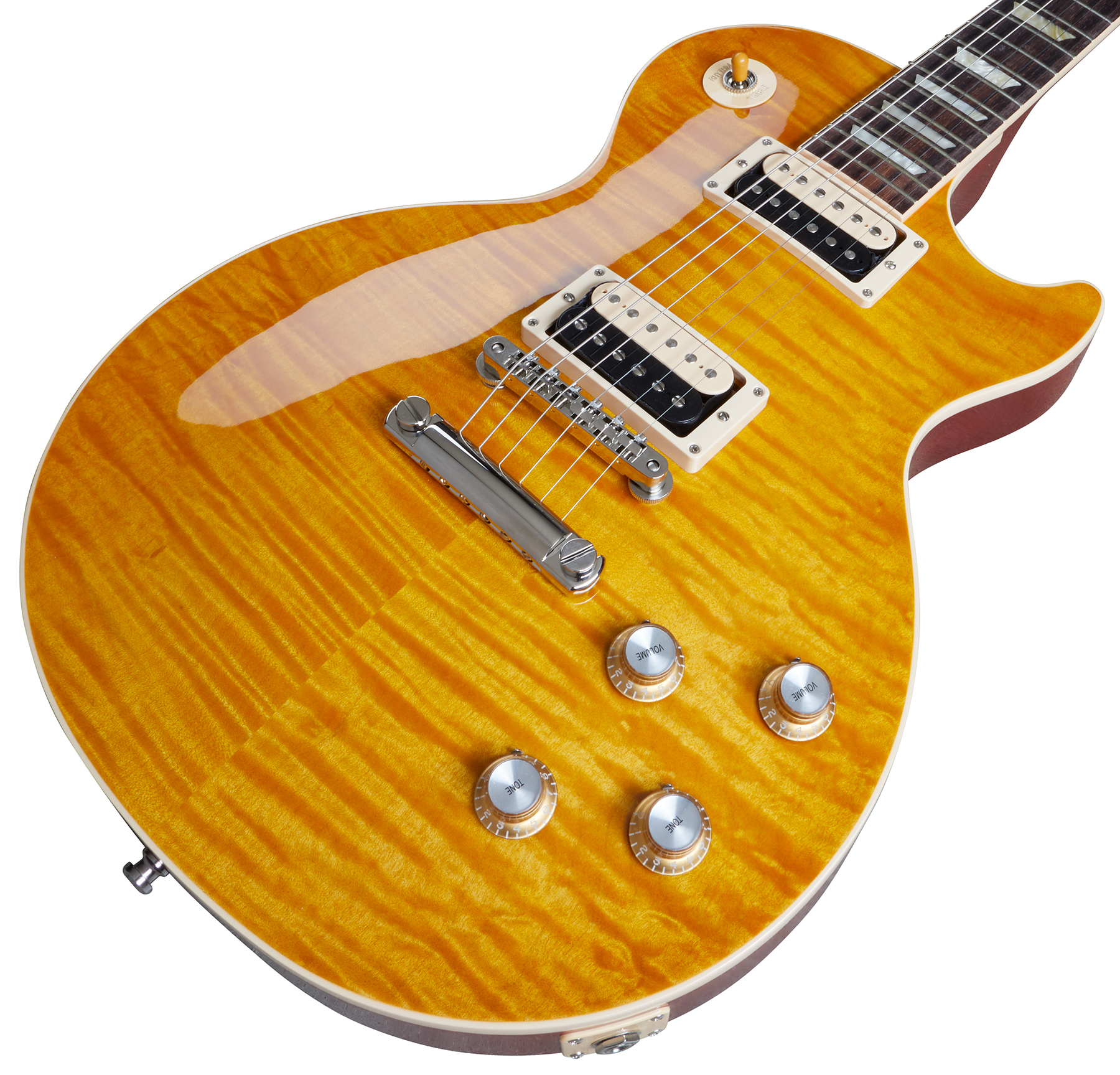 Gibson Slash Les Paul Standard 50's 2020 Original Signature 2h Ht Rw - Appetite Amber - Single-Cut-E-Gitarre - Variation 3