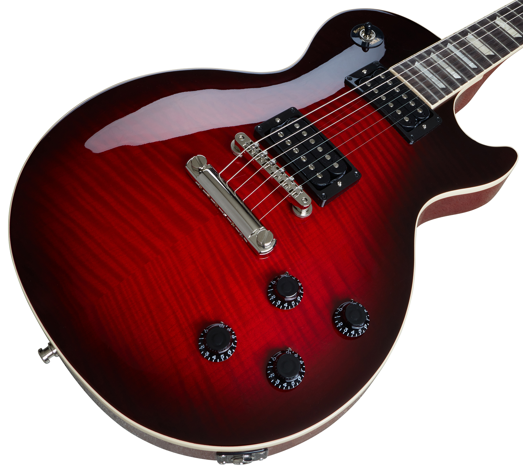 Gibson Slash Les Paul Standard 50's 2020 Original Signature 2h Ht Rw - Vermillion Burst - Single-Cut-E-Gitarre - Variation 3