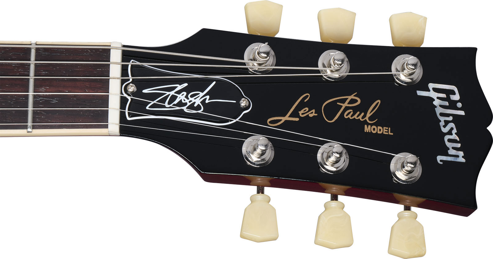 Gibson Slash Les Paul Standard Jessica Signature 2h Ht Rw - Honey Burst With Red Back - Single-Cut-E-Gitarre - Variation 5