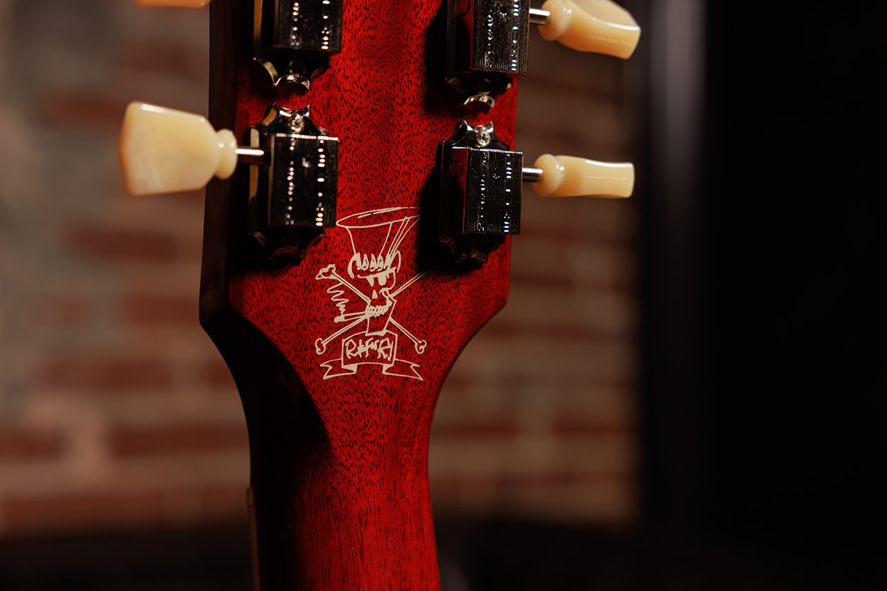 Gibson Slash Les Paul Standard Jessica Signature 2h Ht Rw - Honey Burst With Red Back - Single-Cut-E-Gitarre - Variation 7