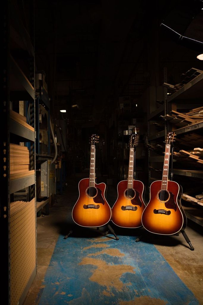 Gibson Songwriter 12-string 2019 Dreadnought 12c Epicea Palissandre Rw - Rosewood Burst - Elektroakustische Gitarre - Variation 7