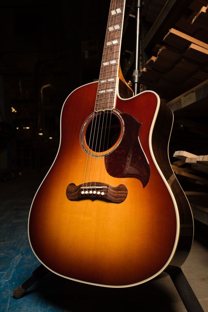 Gibson Songwriter 2019 Dreadnought Epicea Palissandre Rw - Burst - Westerngitarre & electro - Variation 4