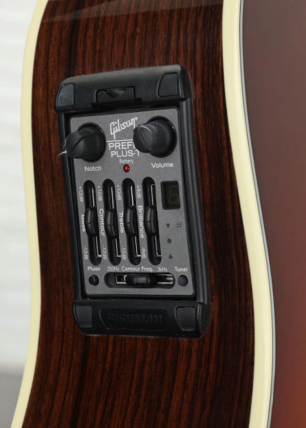 Gibson Songwriter Cutaway 2019 Dreadnought Epicea Palissandre Rw - Rosewood Burst - Elektroakustische Gitarre - Variation 3