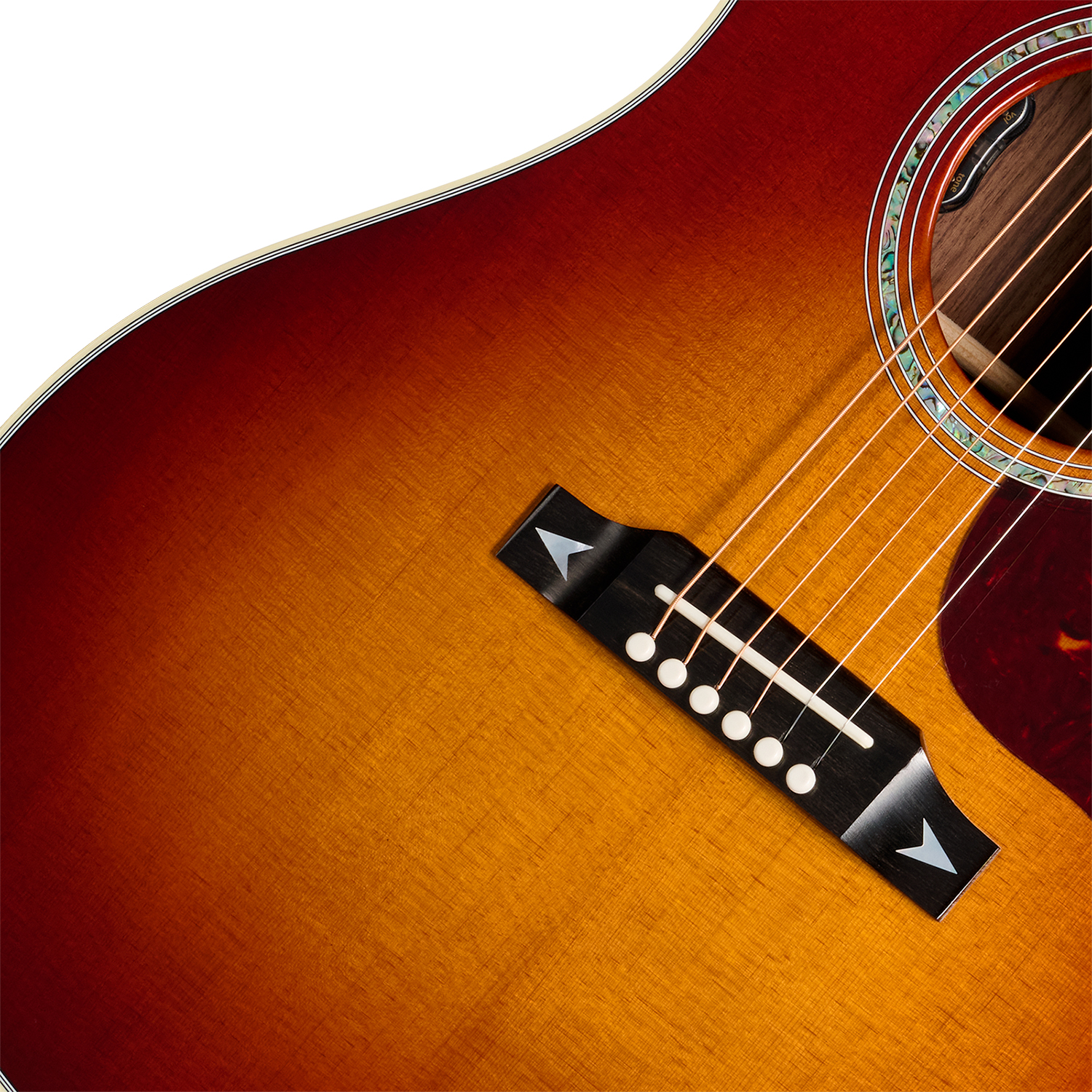 Gibson Songwriter Recording Artist (baggs Hifi Dna) Dreadnought Epicea Palissandre Eb - Rosewood Burst - Folk-Gitarre - Variation 3