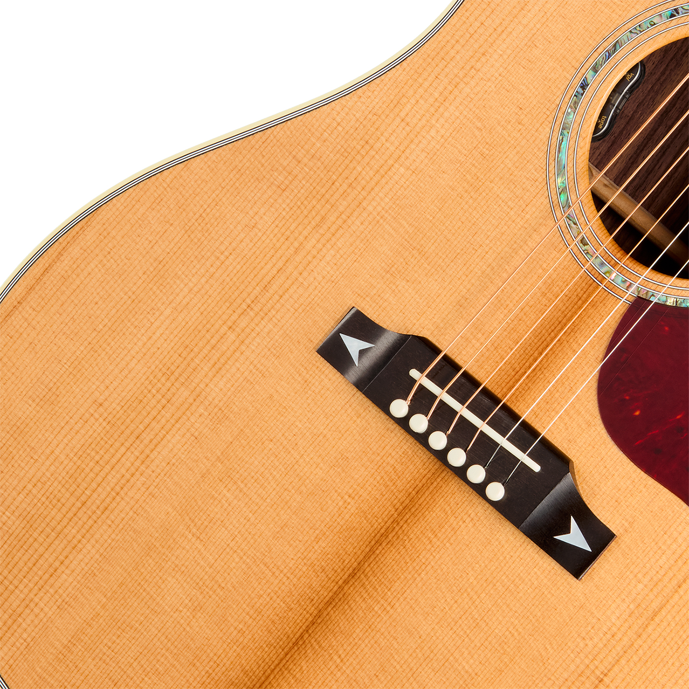 Gibson Songwriter Recording Artist Dreadnought Cw Epicea Palissandre Eb - Antique Natural - Folk-Gitarre - Variation 3