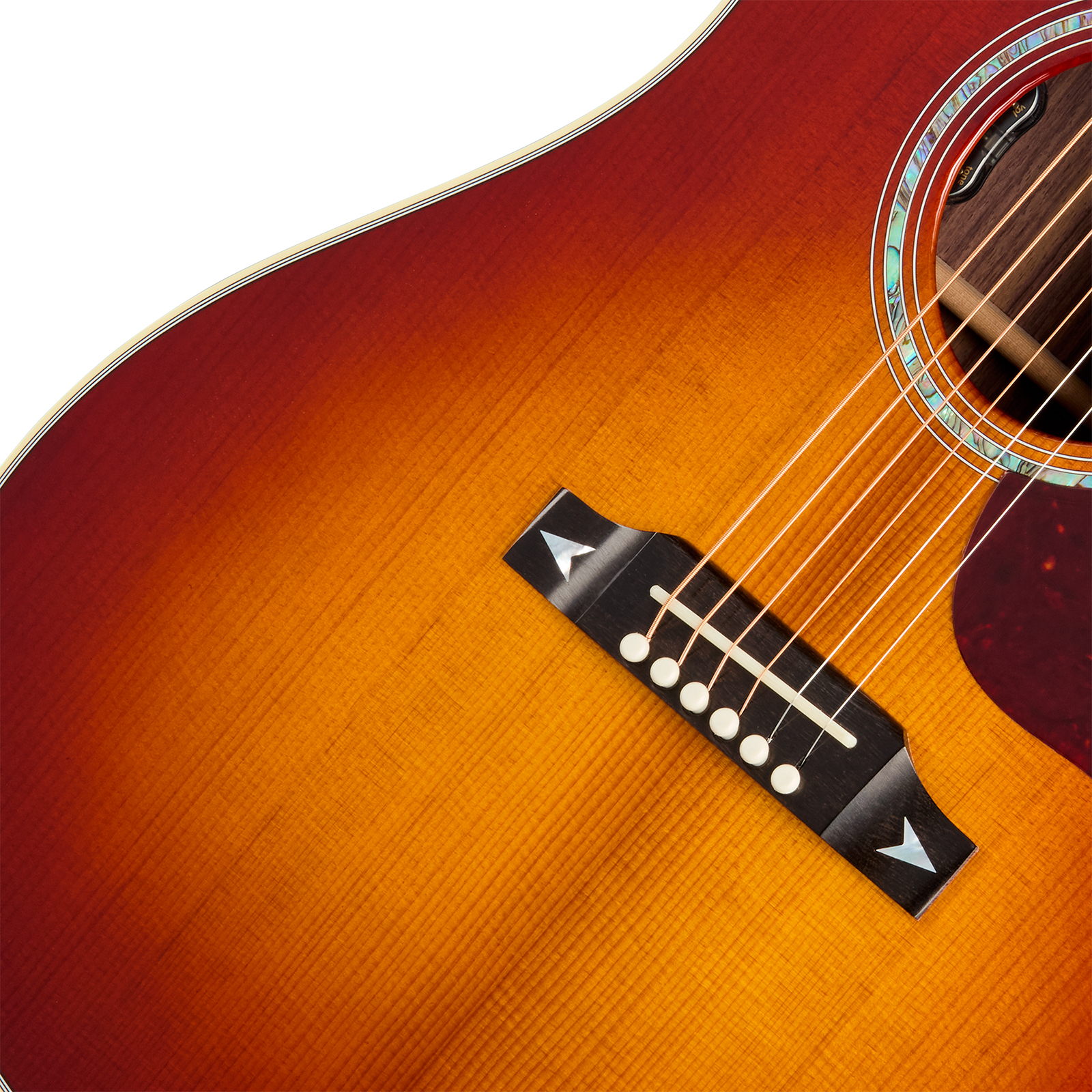 Gibson Songwriter Recording Artist Dreadnought Cw Epicea Palissandre Eb - Rosewood Burst - Folk-Gitarre - Variation 3