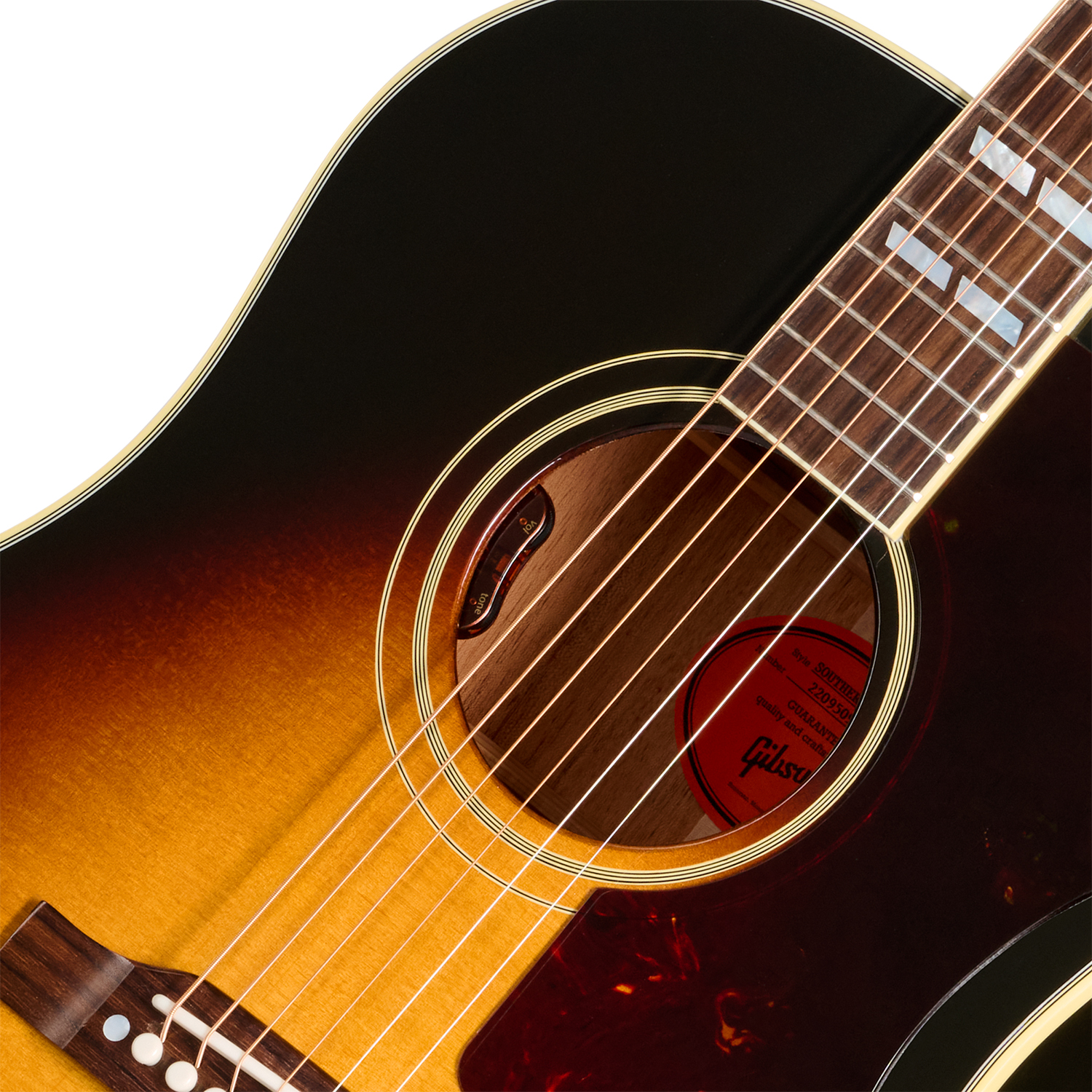 Gibson Southern Jumbo Original (baggs Hifi Dna) Dreadnought Epicea Acajou Rw - Vintage Sunburst - Folk-Gitarre - Variation 2