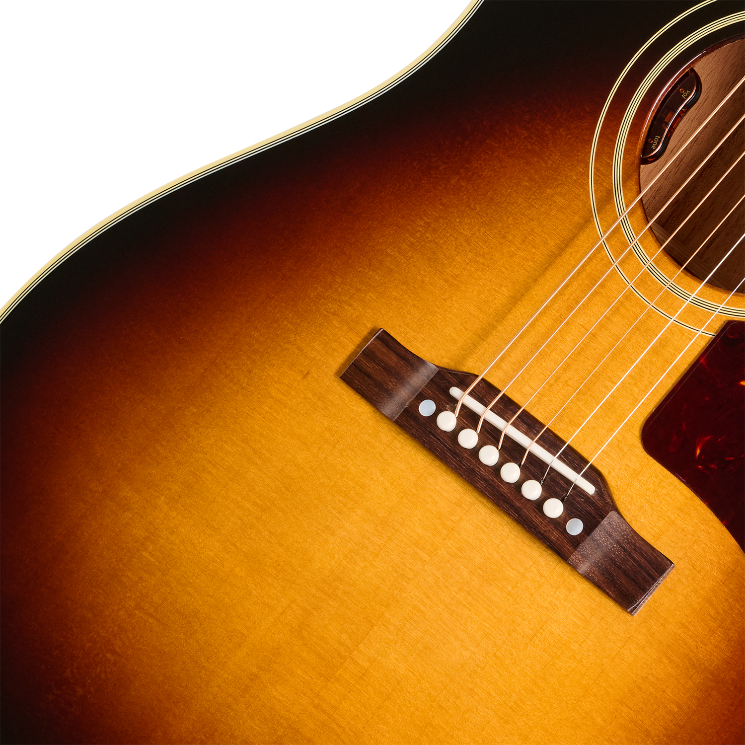 Gibson Southern Jumbo Original (baggs Hifi Dna) Dreadnought Epicea Acajou Rw - Vintage Sunburst - Folk-Gitarre - Variation 3