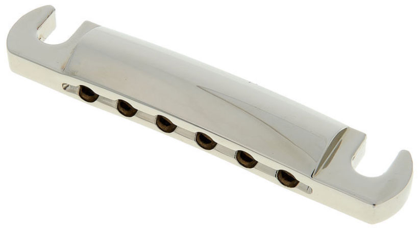 Gibson Stop Bar Tailpiece Nickel - Saitenhalter - Variation 1