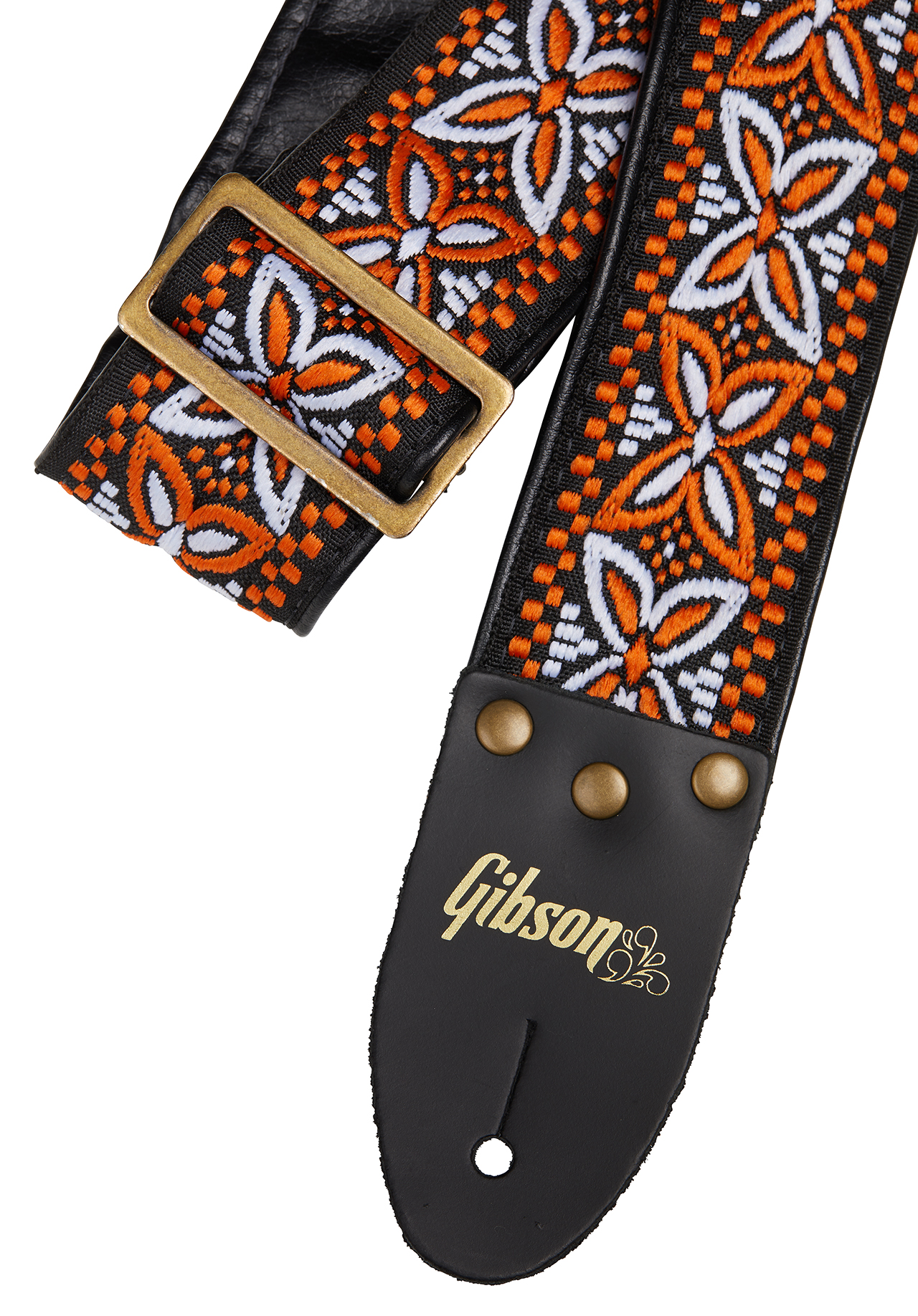 Gibson The Orange Lily Guitar Strap Nylon - Gitarrengurt - Variation 1
