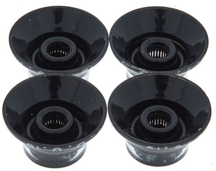 Gibson Top Hat Knobs 4-pack Black - Knöpfe - Variation 1