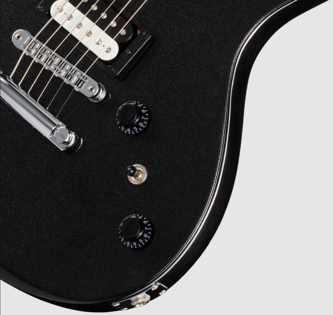Gibson Victory Baritone Usa 2h Ht Eb - Graphite Metallic - Bariton E-Gitarre - Variation 3