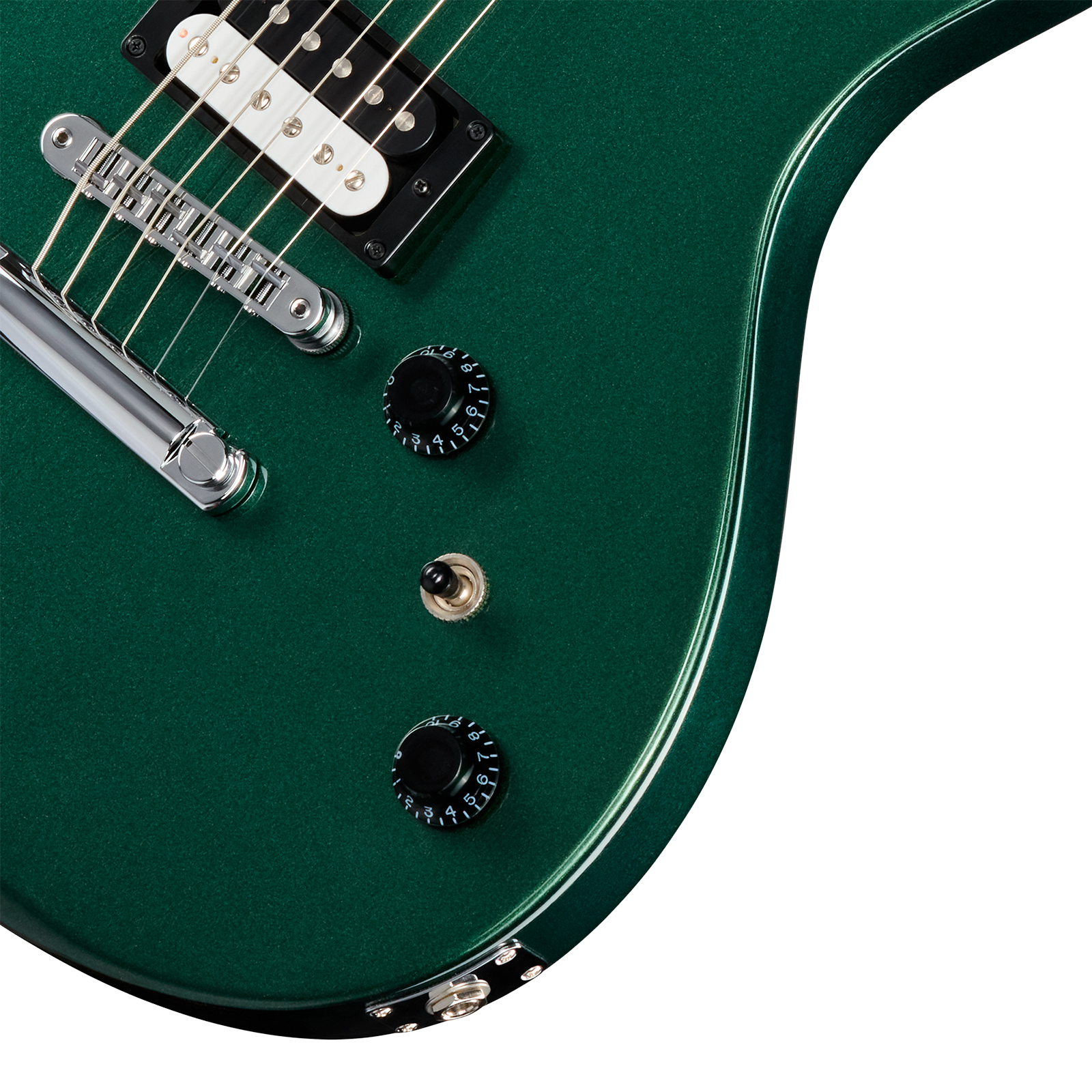 Gibson Victory Baritone Usa 2h Ht Eb - British Racing Green - Bariton E-Gitarre - Variation 3
