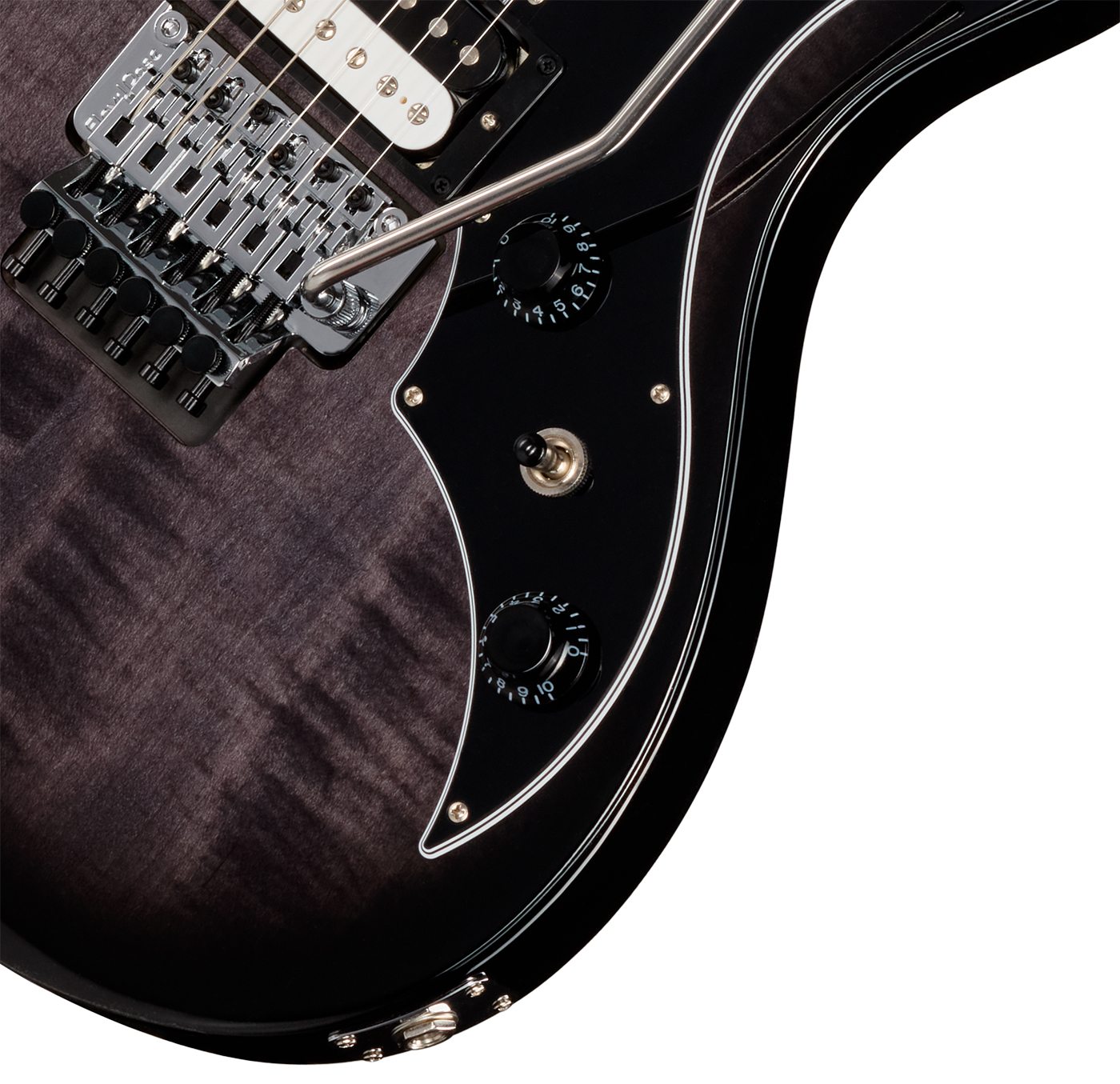 Gibson Victory Floyd Rose Usa 2h Fr Eb - Translucent Ebony Burst - Double Cut E-Gitarre - Variation 3