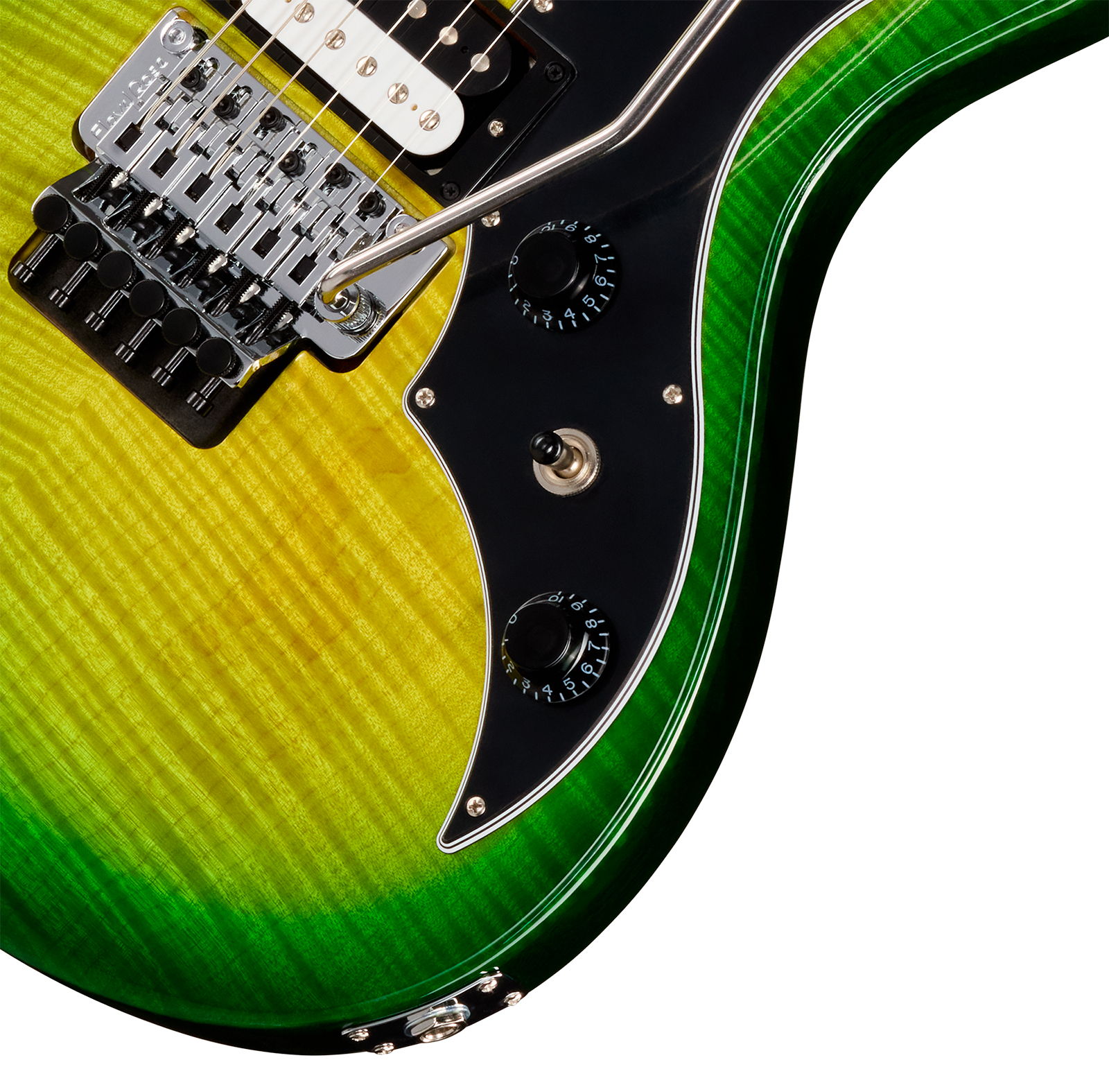 Gibson Victory Floyd Rose Usa 2h Fr Eb - Iguana Burst - Double Cut E-Gitarre - Variation 3