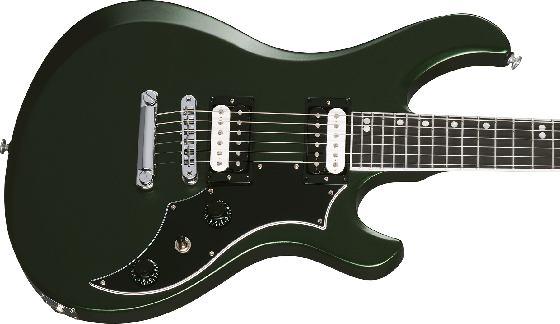 Gibson Victory Usa 2h Ht Eb - Dark Green Satin - Double Cut E-Gitarre - Variation 3