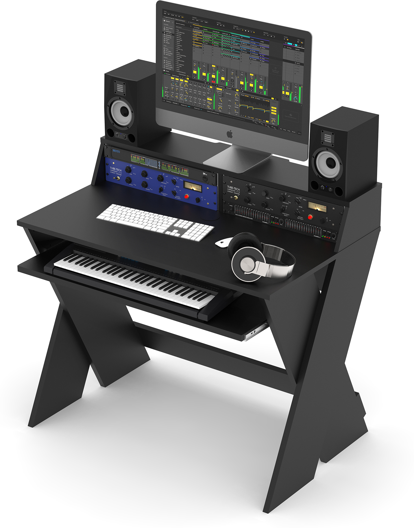 Glorious Sound Desk Compact Black - Studiomöbel - Main picture