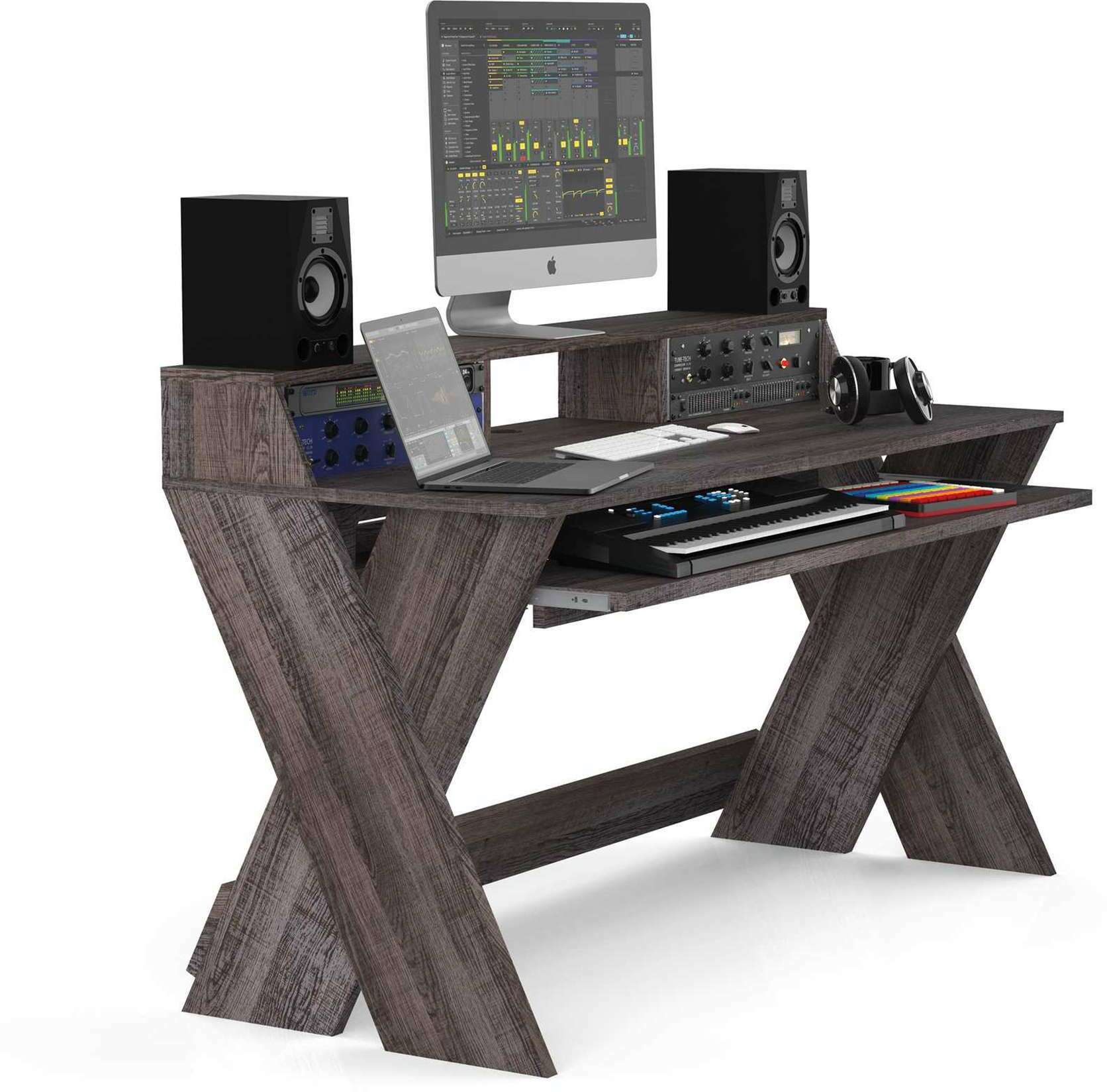 Glorious Sound Desk Pro Walnut - Studiomöbel - Main picture
