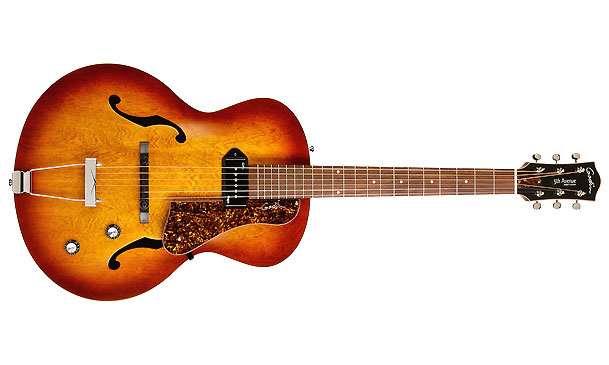 Godin 5th Avenue Kingpin P90 - Cognac Burst - Hollowbody E-Gitarre - Variation 1