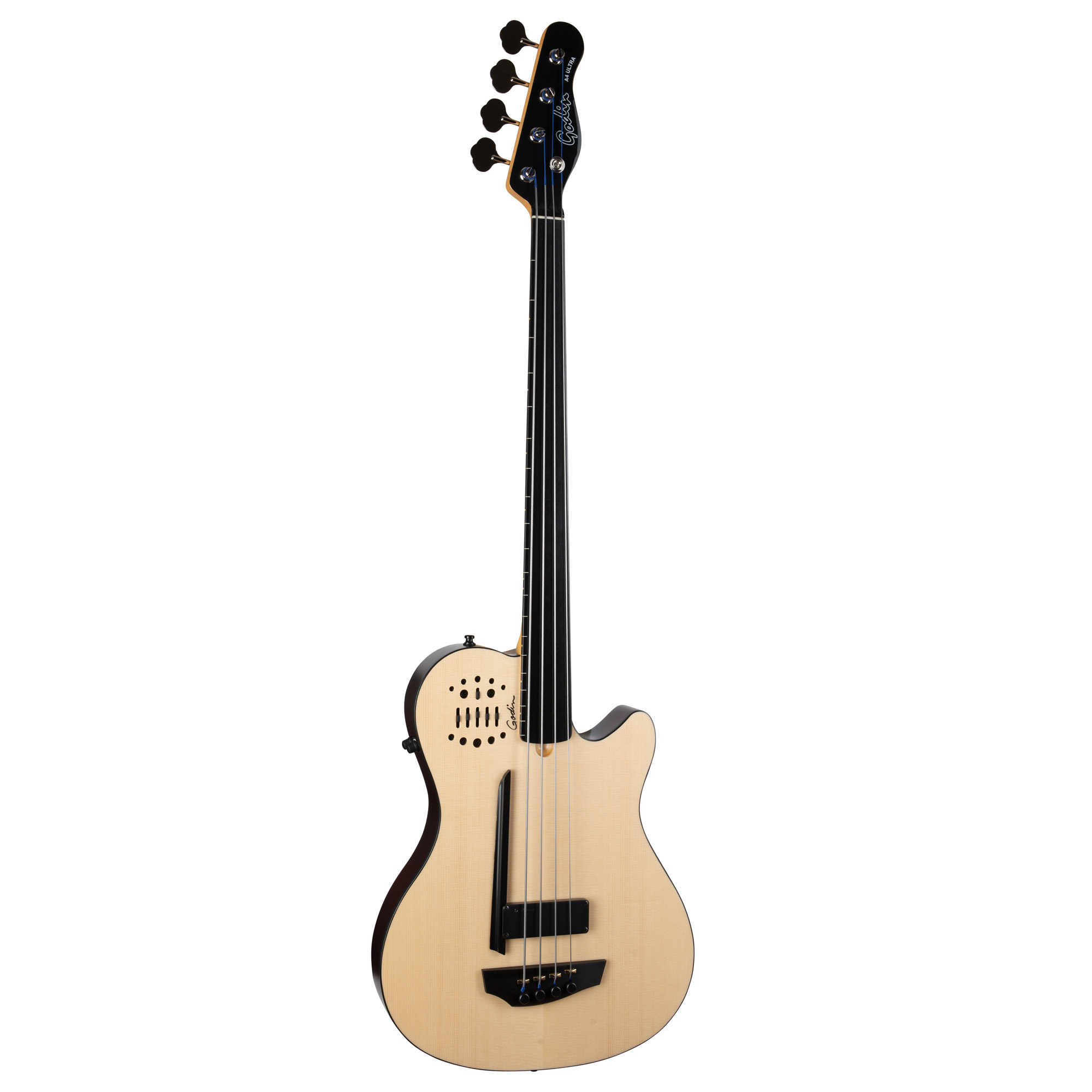 Godin A4 Bass Ultra Fretless En Ric - Natural Sg - Akustische Bass - Variation 2