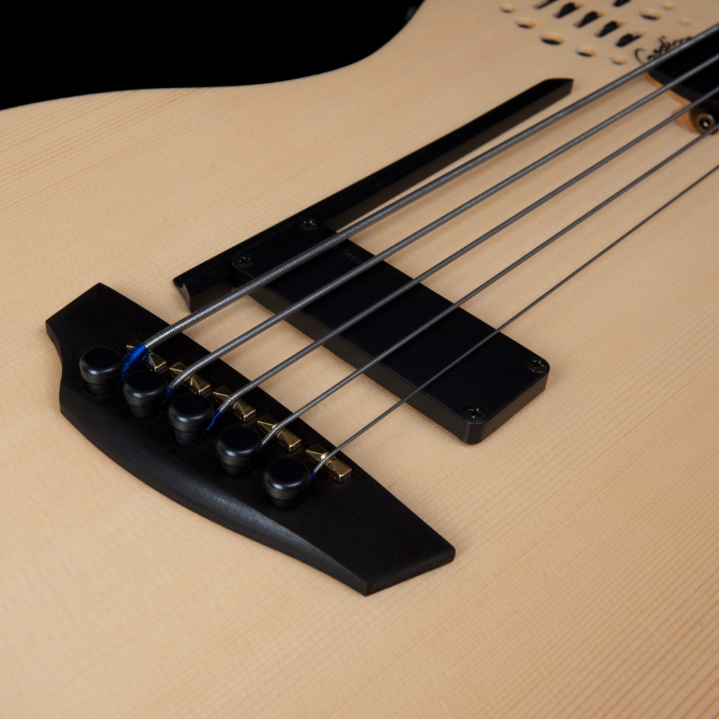 Godin A5 Ultra Fretless A/e 5c Epicea Tilleul Ric - Natural Semi Gloss - Akustische Bass - Variation 4