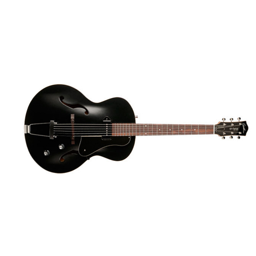 Godin 5th Avenue Kingpin P90 - Black - Hollowbody E-Gitarre - Main picture