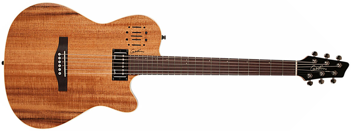 Godin A6 Ultra Koa Rw +housse - Natural - Westerngitarre & electro - Main picture