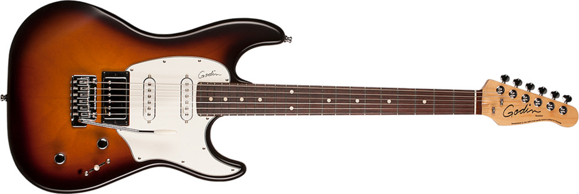 Godin Double Cutaway Session Rw - Vintage Bust Sg - E-Gitarre in Str-Form - Main picture
