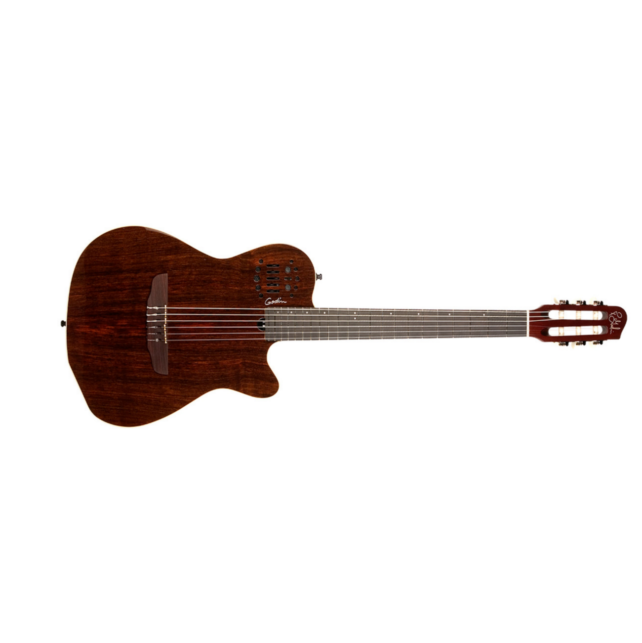 Godin Multiac Nylon Acs Sa Rosewood Synth Access +housse - Natural - Konzertgitarren 4/4 - Main picture