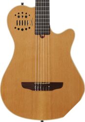 Konzertgitarren 4/4 Godin Godin Multiac Nylon Grand Concert SA +bag - Natural