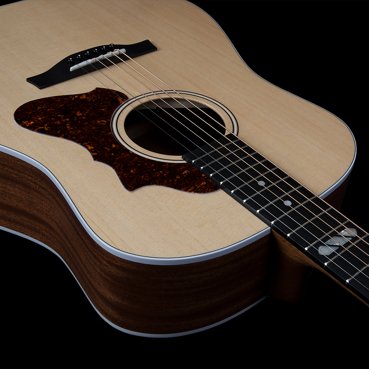 Godin Metropolis Classic Lr Baggs Dreadnought Epicea Acajou Ric - Natural Semi-gloss - Westerngitarre & electro - Variation 5