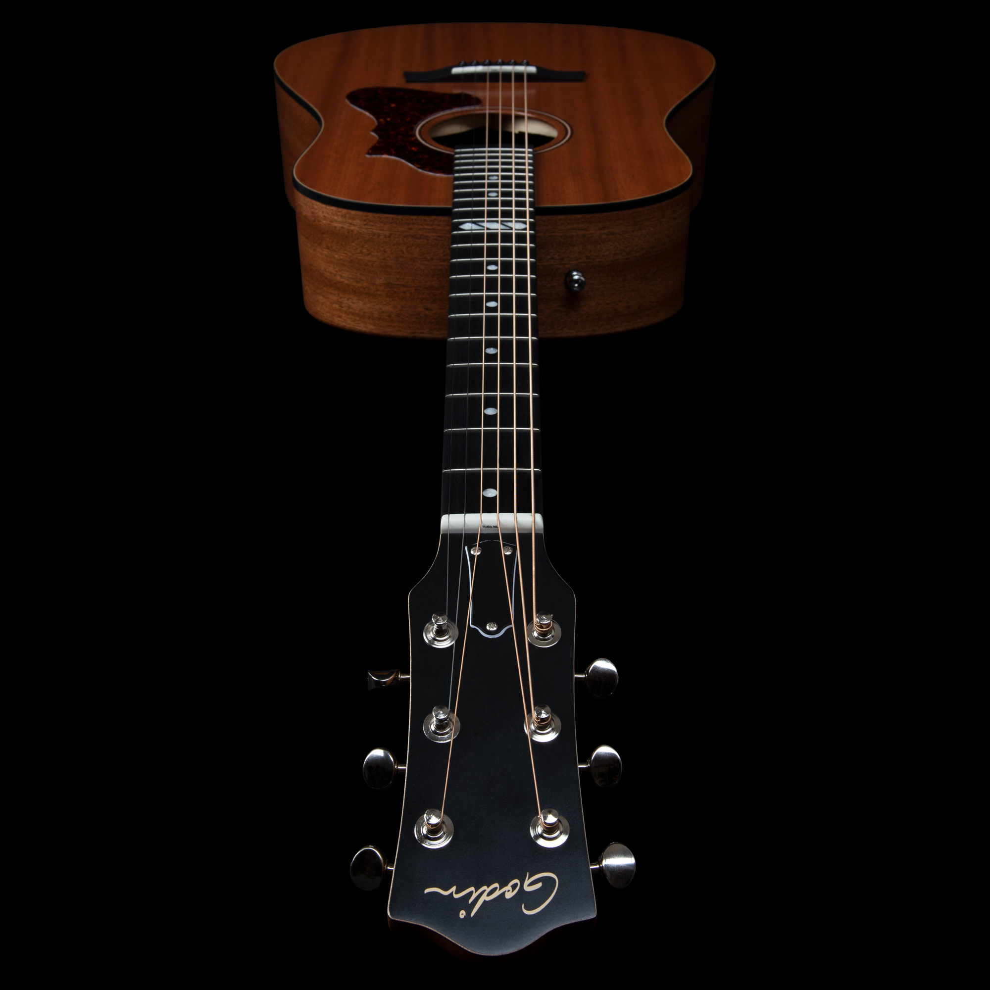 Godin Metropolis Composer Lr Baggs Element Dreadnought Tout Acajou Ric - Natural Semi Gloss - Westerngitarre & electro - Variation 2