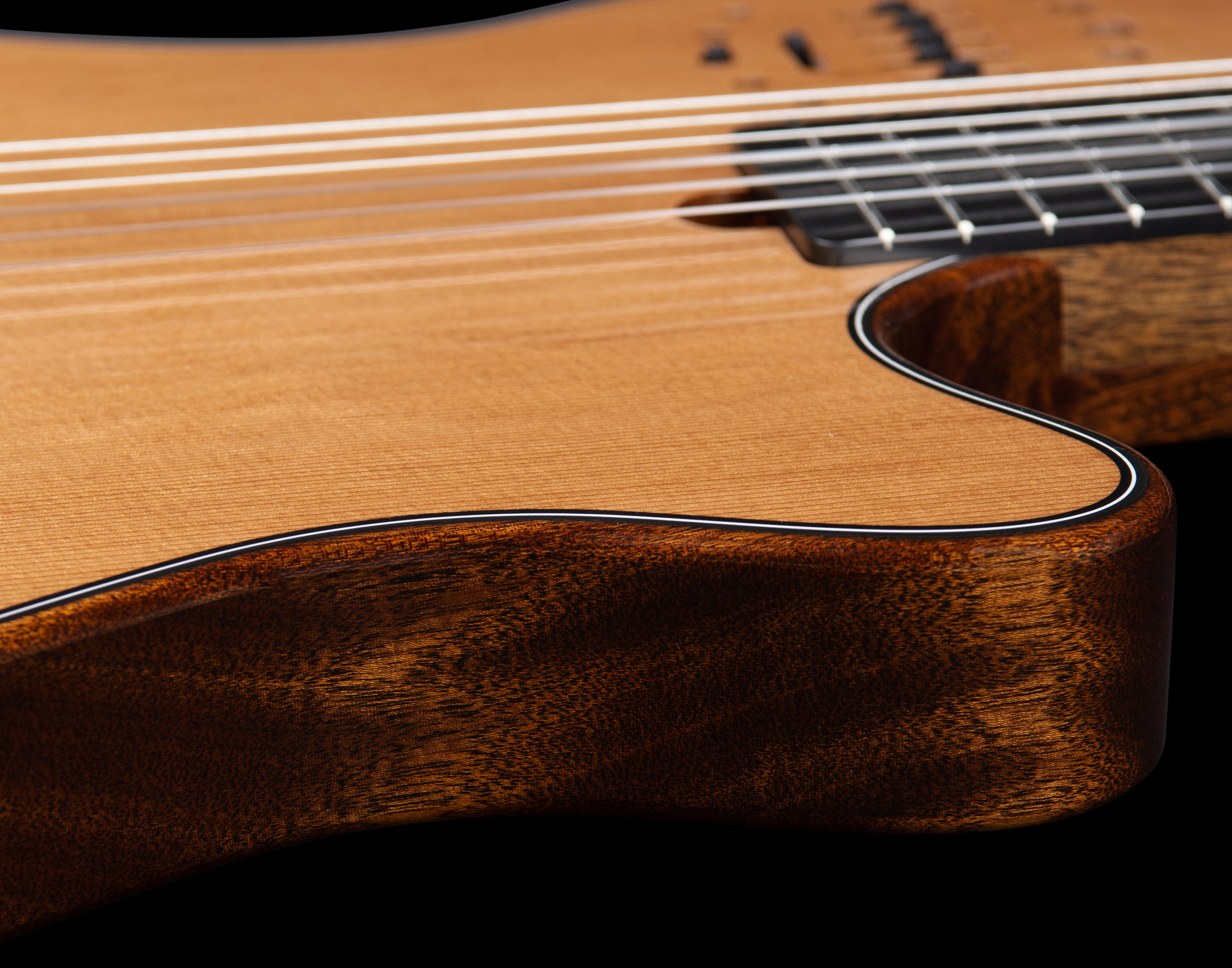 Godin Multiac Mundial Grand Concert Deluxe Mahogany - Natural - Konzertgitarren 4/4 - Variation 4
