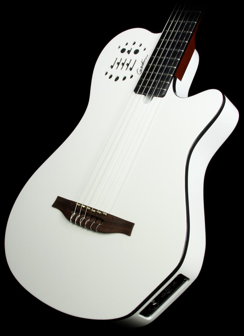 Godin Multiac Nylon Acs Sa Synth Access +housse - White - Konzertgitarren 4/4 - Variation 2