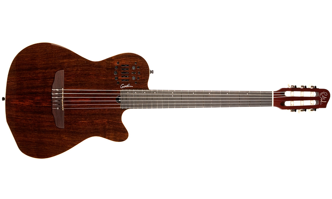 Godin Multiac Nylon Acs Sa Rosewood Synth Access +housse - Natural - Konzertgitarren 4/4 - Variation 1