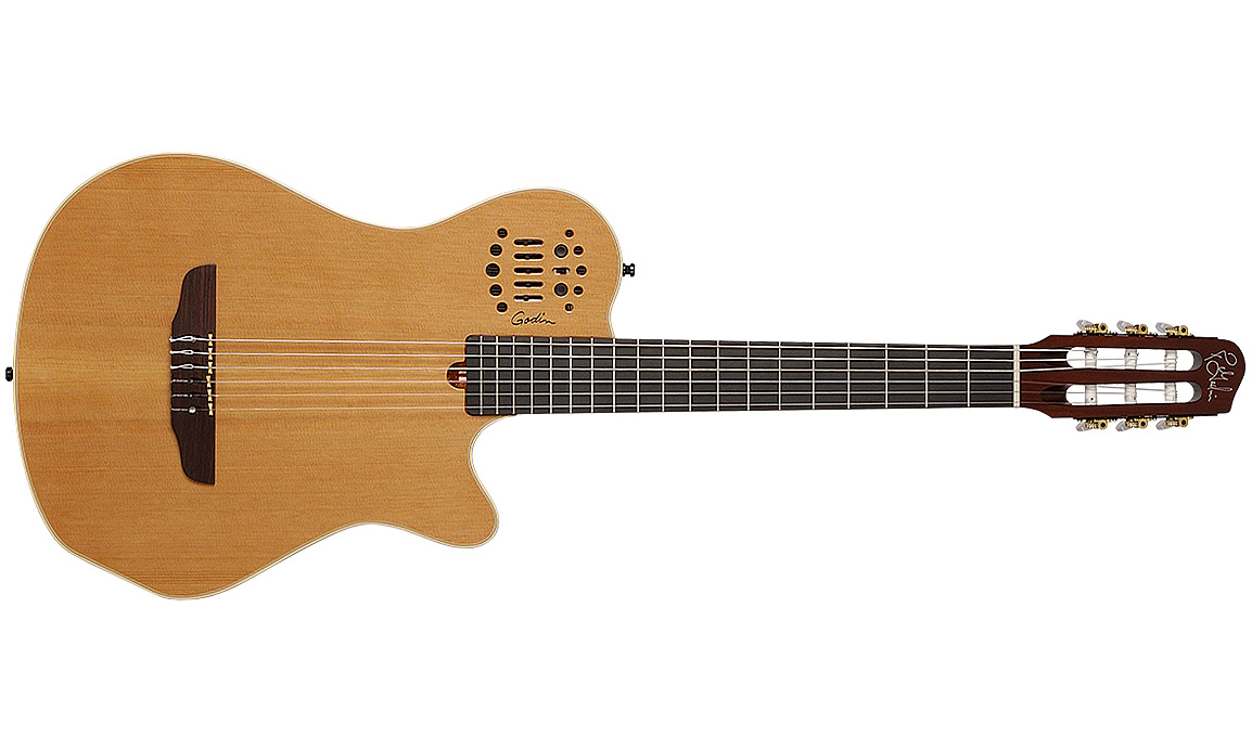 Godin Multiac Nylon Grand Concert Sa Ric +housse - Natural - Konzertgitarren 4/4 - Variation 1