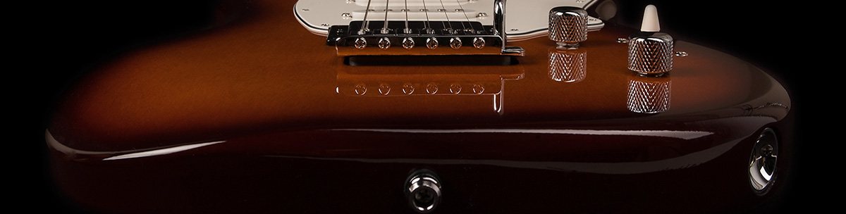 Godin Double Cutaway Session Hss Rw - Lightburst Hg - E-Gitarre in Str-Form - Variation 3