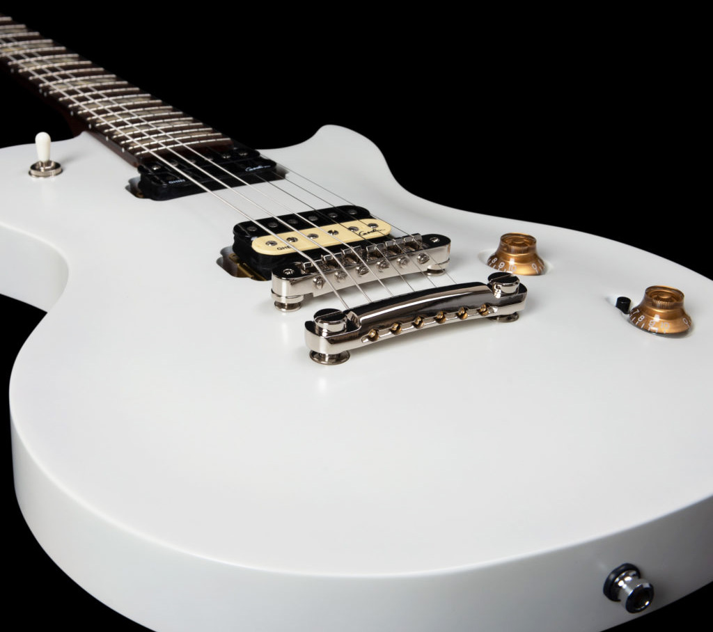 Godin Summit Classic Hh Ht Rw - Trans White - Single-Cut-E-Gitarre - Variation 4