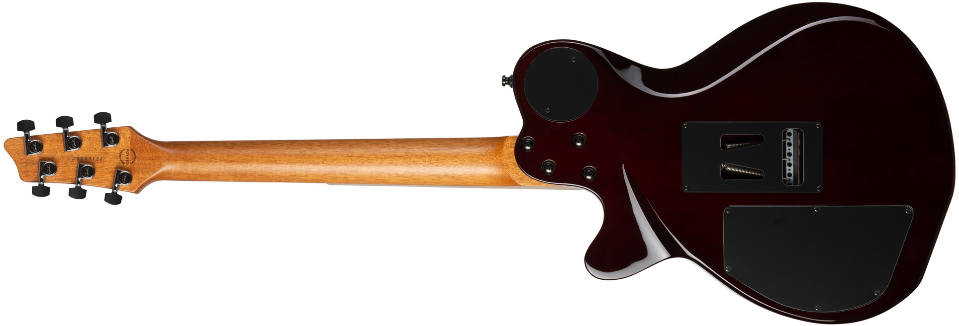 Godin Xtsa Hsh Piezo Midi Trem Ric - Lightburst Flame - Midi-/Digital-/Modeling Gitarren - Variation 1