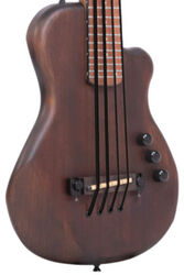 Solidbody e-bass Gold tone Micro Bass - Natural