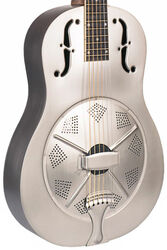 Dobro resonatorgitarre Gold tone Paul Beard GRS Metal Body Resonator Guitar +Case - Metal