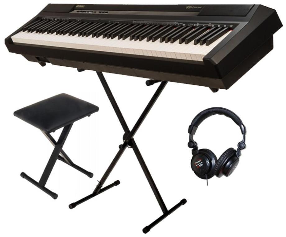 Klaviere set Goldstein GSP-1 Noir + stand X + Banquette X + casque Pro 580