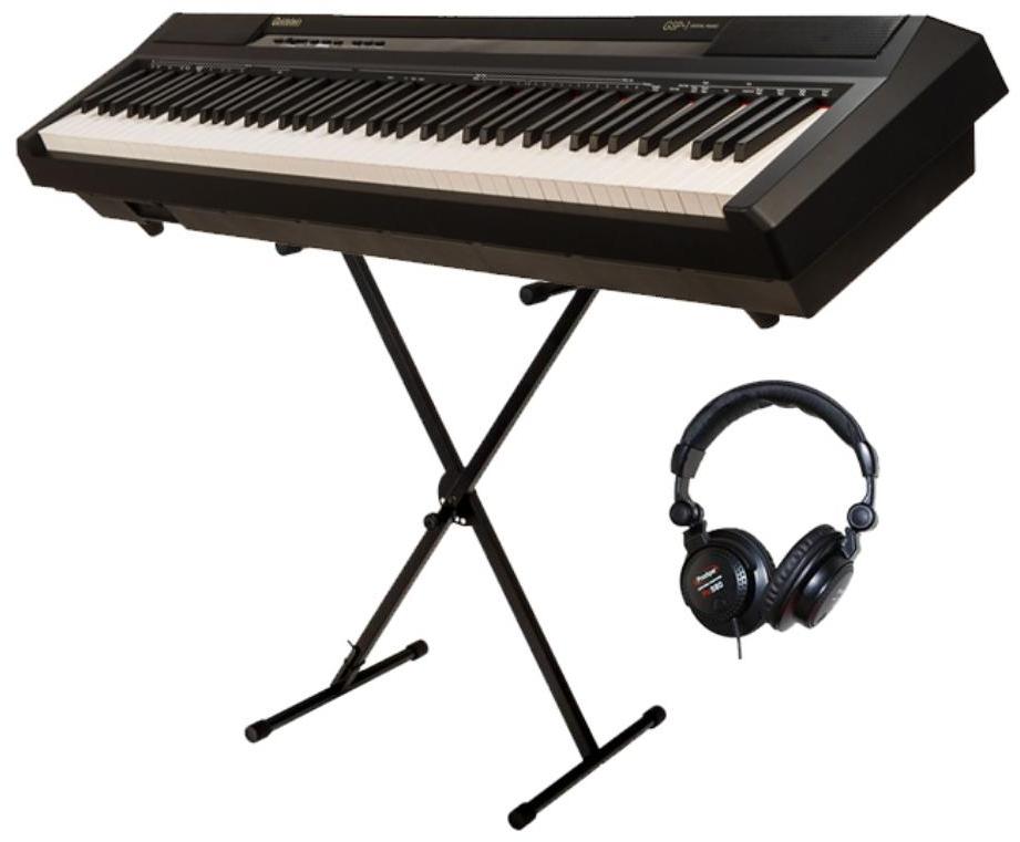 Klaviere set Goldstein GSP-1 Noir + stand X + casque Pro 580
